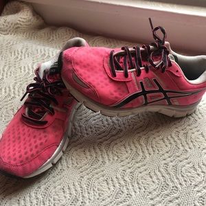ASICS pink sneakers